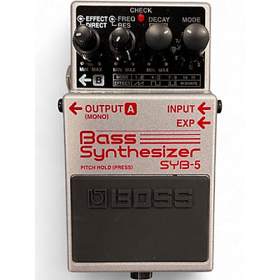 Used BOSS SYB5 Bass Synth Bass Effect Pedal
