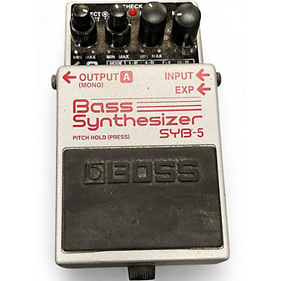 Used BOSS SYB5 Bass Synth Bass Effect Pedal