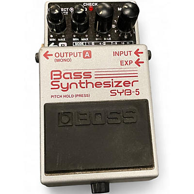 Used BOSS SYB5 Bass Synth Bass Effect Pedal