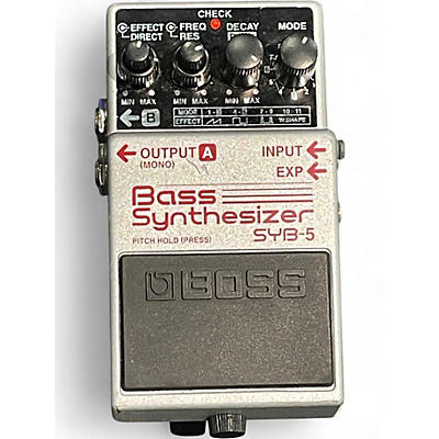 Used BOSS SYB5 Bass Synth Bass Effect Pedal