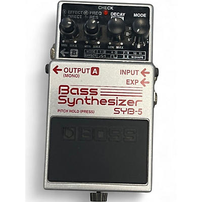 Used BOSS SYB5 Bass Synth Bass Effect Pedal