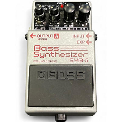 Used BOSS SYB5 Bass Synth Bass Effect Pedal