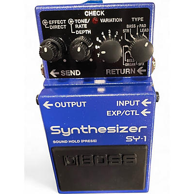 Used BOSS Synthesizer SY-1 Effect Pedal