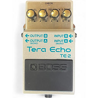 Used BOSS TE-2 Effect Pedal Package