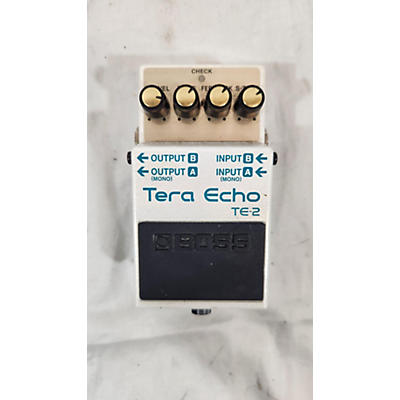 BOSS Used BOSS TE2 Tera Echo Effect Pedal