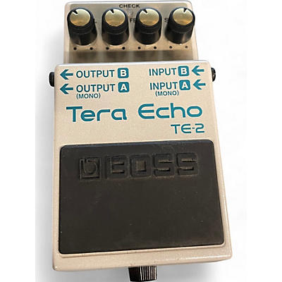 BOSS Used BOSS TE2 Tera Echo Effect Pedal