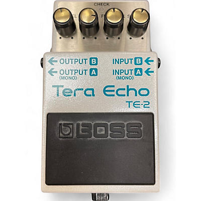 BOSS Used BOSS TE2 Tera Echo Effect Pedal