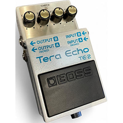 Used BOSS TE2 Tera Echo Effect Pedal