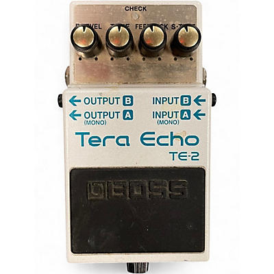 Used BOSS TE2 Tera Echo Effect Pedal