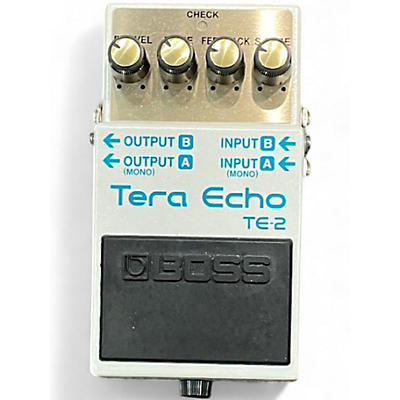 Used BOSS TE2 Tera Echo Effect Pedal