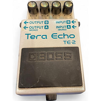 Used BOSS TE2 Tera Echo Effect Pedal