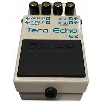 Used BOSS TE2 Tera Echo Effect Pedal