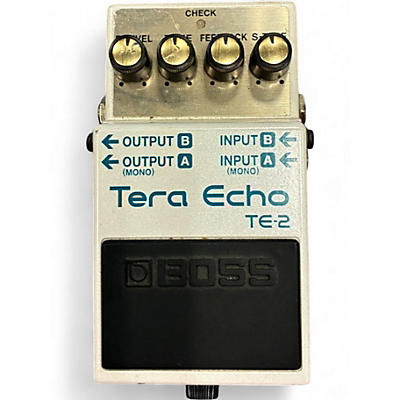 Used BOSS TE2 Tera Echo Effect Pedal