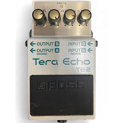 Used BOSS TE2 Tera Echo Effect Pedal