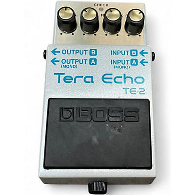 Used BOSS TE2 Tera Echo Effect Pedal