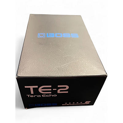 Used BOSS TE2 Tera Echo Effect Pedal