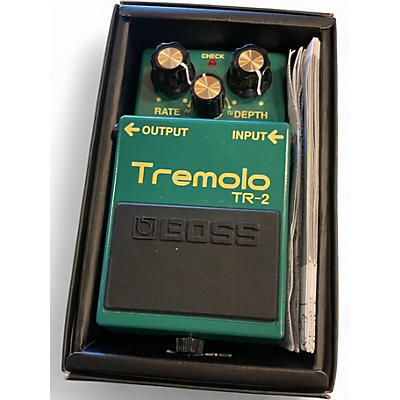 Used BOSS TR2 Tremolo Effect Pedal