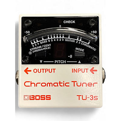 Used BOSS TU-3S Chromatic Tuner Pedal