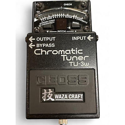 Used BOSS TU-3W Chromatic Tuner Pedal