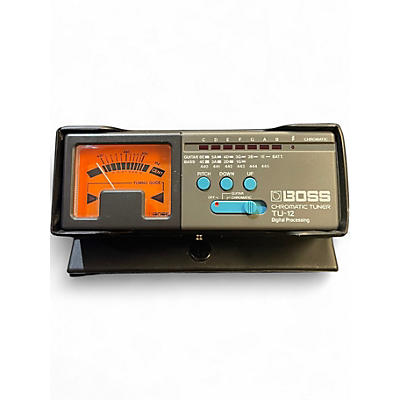 Used BOSS TU12 Chromatic Tuner