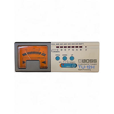 Used BOSS TU12H Chromatic Tuner