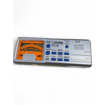 Used BOSS TU15 Tuner Metronome