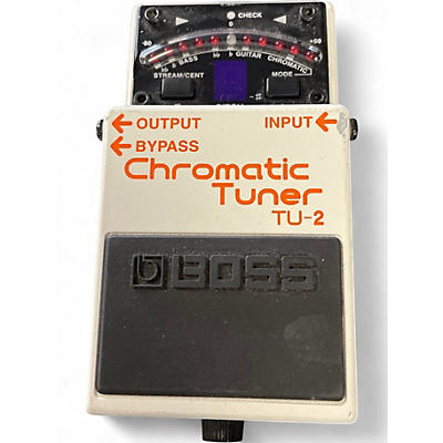 Used BOSS TU2 Chromatic Tuner Pedal
