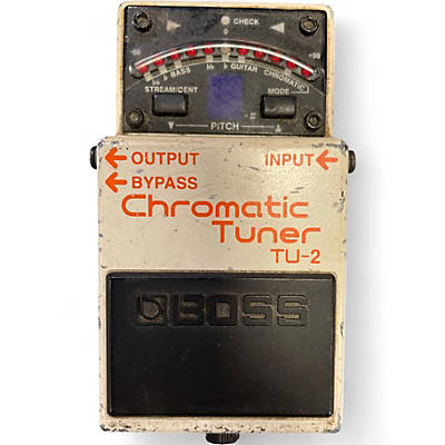 Used BOSS TU2 Chromatic Tuner Pedal