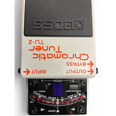 Used BOSS TU2 Chromatic Tuner Pedal