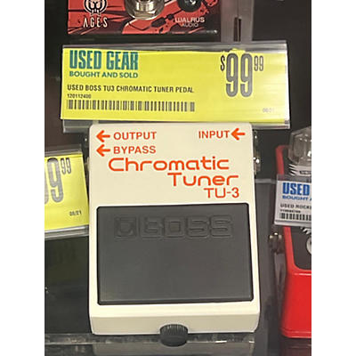 BOSS Used BOSS TU3 Chromatic Tuner Pedal