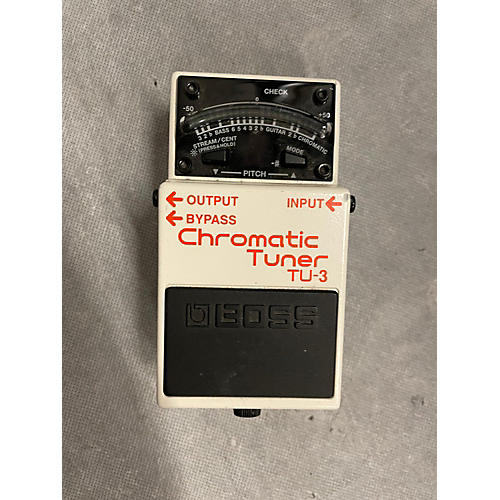 BOSS Used BOSS TU3 Chromatic Tuner Pedal