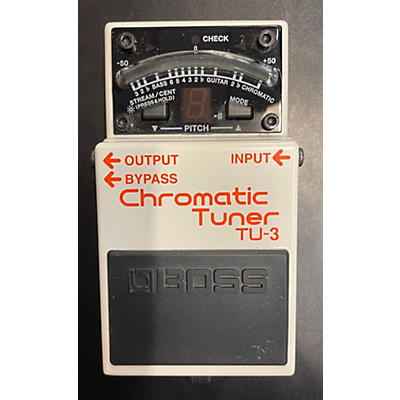 BOSS Used BOSS TU3 Chromatic Tuner Pedal