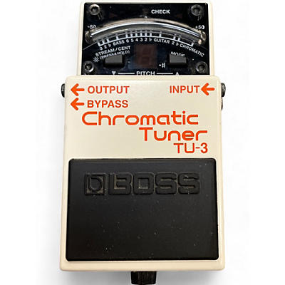 BOSS Used BOSS TU3 Chromatic Tuner Pedal