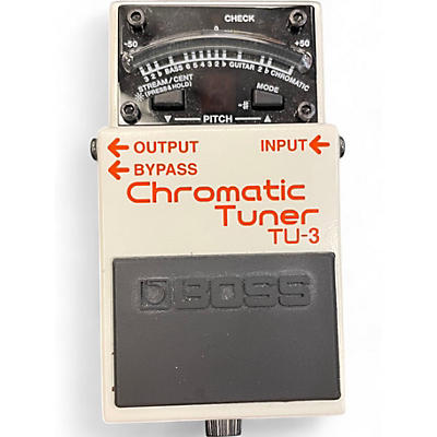 BOSS Used BOSS TU3 Chromatic Tuner Pedal