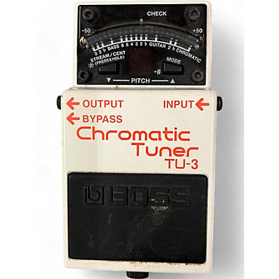 BOSS Used BOSS TU3 Chromatic Tuner Pedal