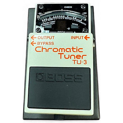 BOSS Used BOSS TU3 Chromatic Tuner Pedal