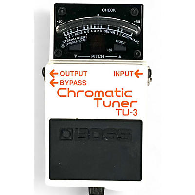 BOSS Used BOSS TU3 Chromatic Tuner Pedal