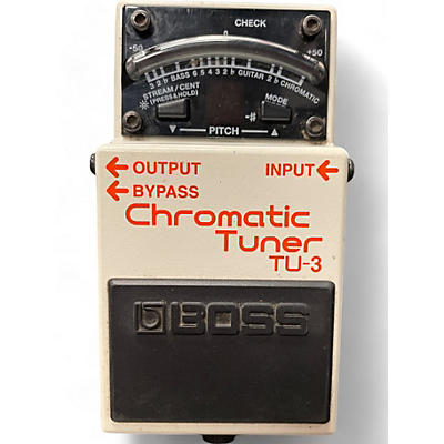 BOSS Used BOSS TU3 Chromatic Tuner Pedal