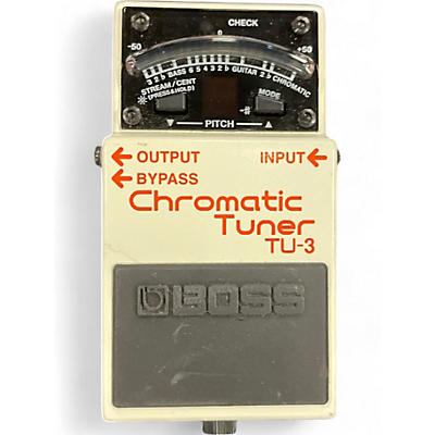 BOSS Used BOSS TU3 Chromatic Tuner Pedal