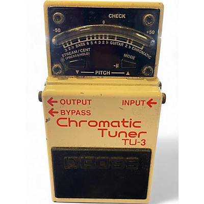 Used BOSS TU3 Chromatic Tuner Pedal