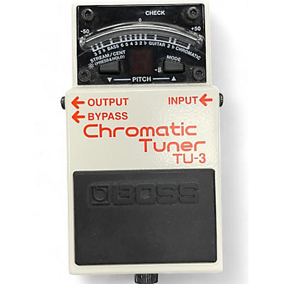 Used BOSS TU3 Chromatic Tuner Pedal