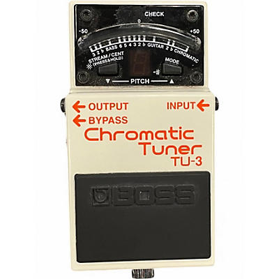 Used BOSS TU3 Chromatic Tuner Pedal