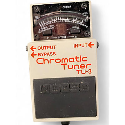 Used BOSS TU3 Chromatic Tuner Pedal
