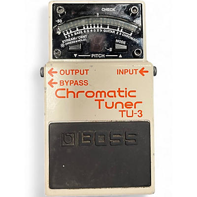 Used BOSS TU3 Chromatic Tuner Pedal