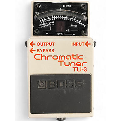 Used BOSS TU3 Chromatic Tuner Pedal