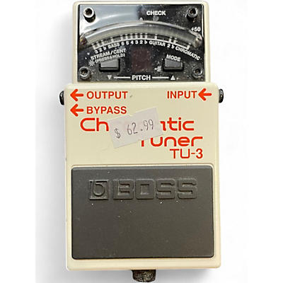 Used BOSS TU3 Chromatic Tuner Pedal