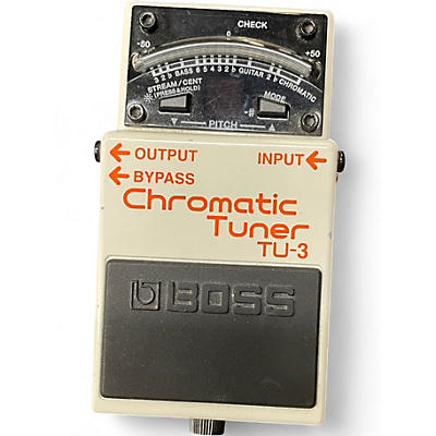 Used BOSS TU3 Chromatic Tuner Pedal