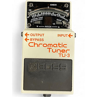 Used BOSS TU3 Chromatic Tuner Pedal