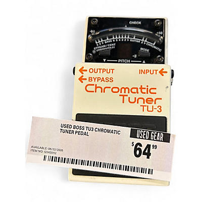 Used BOSS TU3 Chromatic Tuner Pedal
