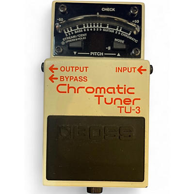 Used BOSS TU3 Chromatic Tuner Pedal